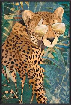 Juliste Moviestar Cheetah in the gold and green jungle