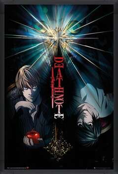 Kehystetty juliste Death Note - Duo