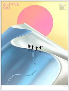 Juliste Alpine Ski