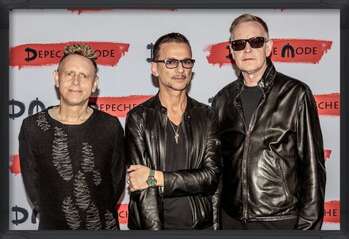 Juliste Depeche Mode Press Event In Milan
