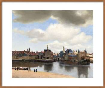Juliste View of Delft, c.1660-61