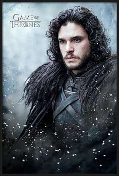 Kehystetty juliste Game of Thrones - Jon Snow