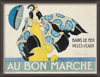 Juliste Au Bon Marché (Art Nouveau Vintage)