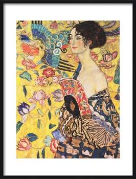 Juliste Lady with a Fan (1918)